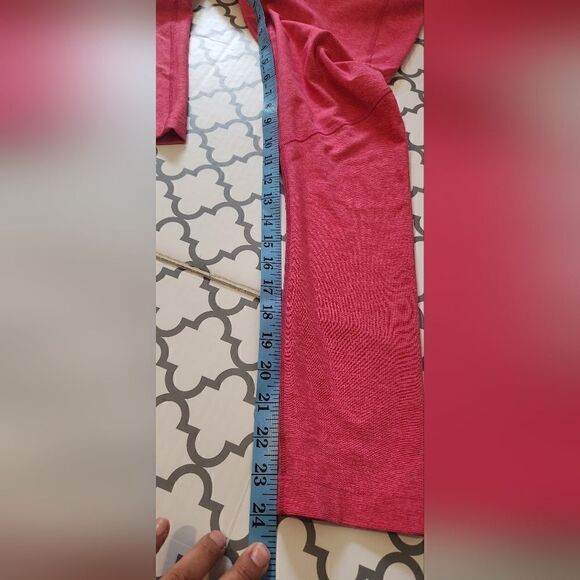 Outdoor Voice Flamingo Pink 7/8 Leggings Size Small - Picture 8 of 10